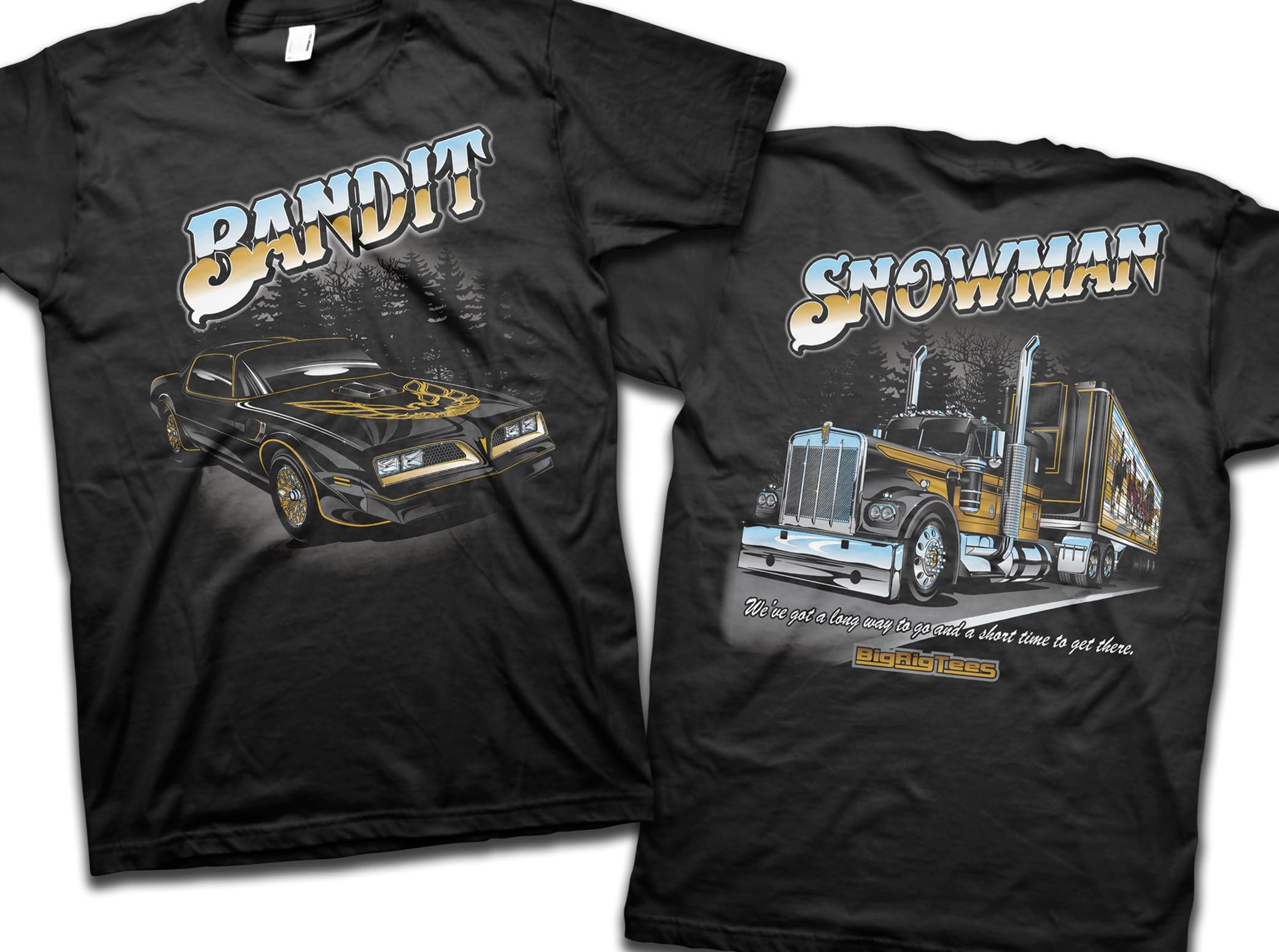 Big Rig Tees 'Snowman' T-Shirt (X-Large)