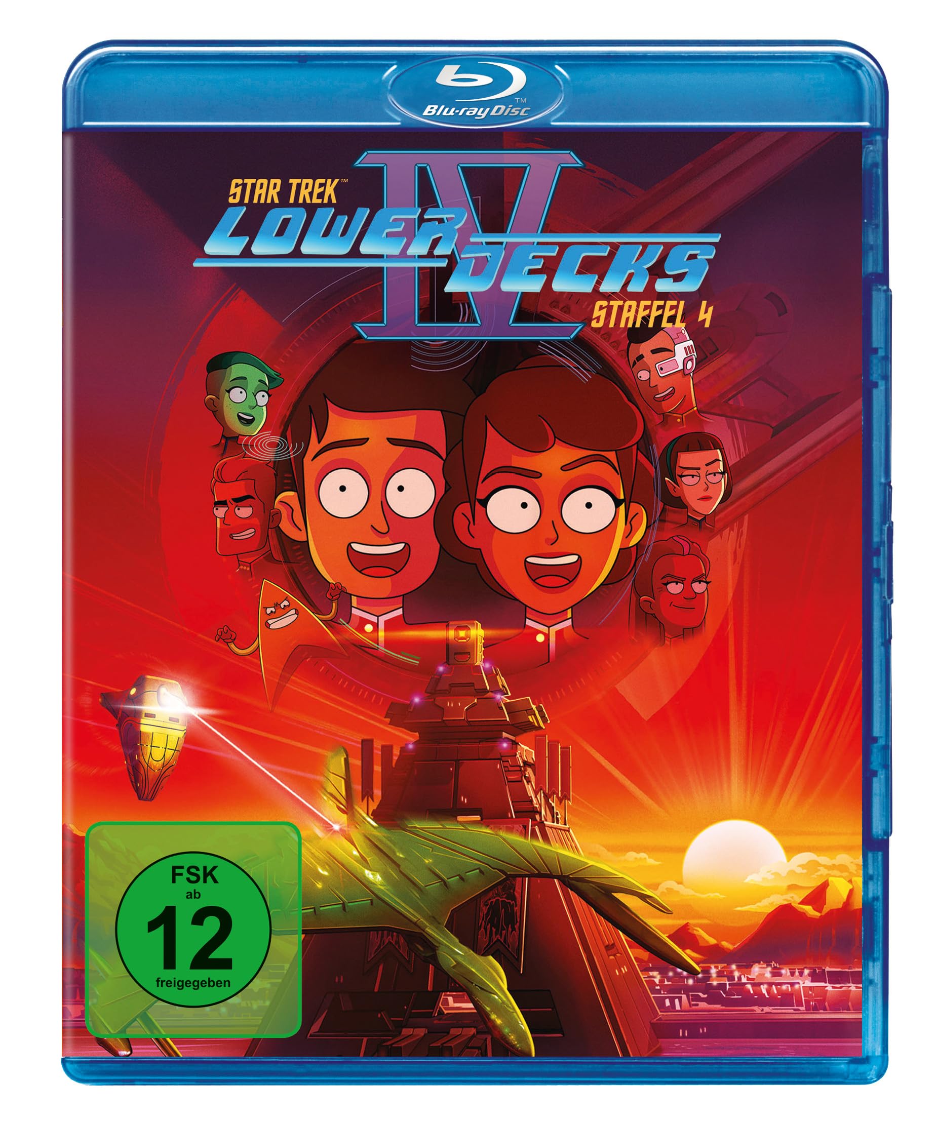 Star Trek: Lower Decks Temporada 4, la serie animada completa en un pack de 3 Blu-ray