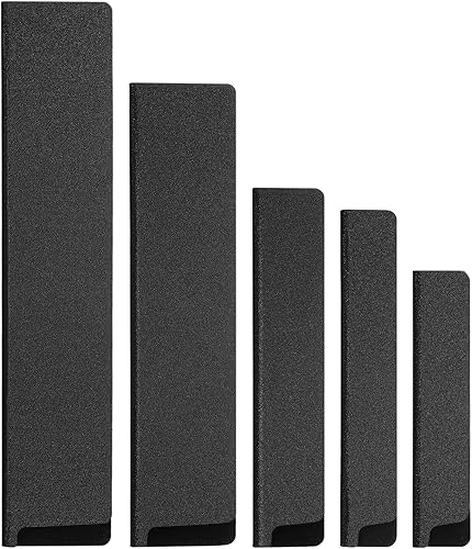 uxcell Juego de 5 protectores de borde de cuchillo ABS fundas para cuchillos Funda para cuchillos, protector de cuchilla, funda universal para