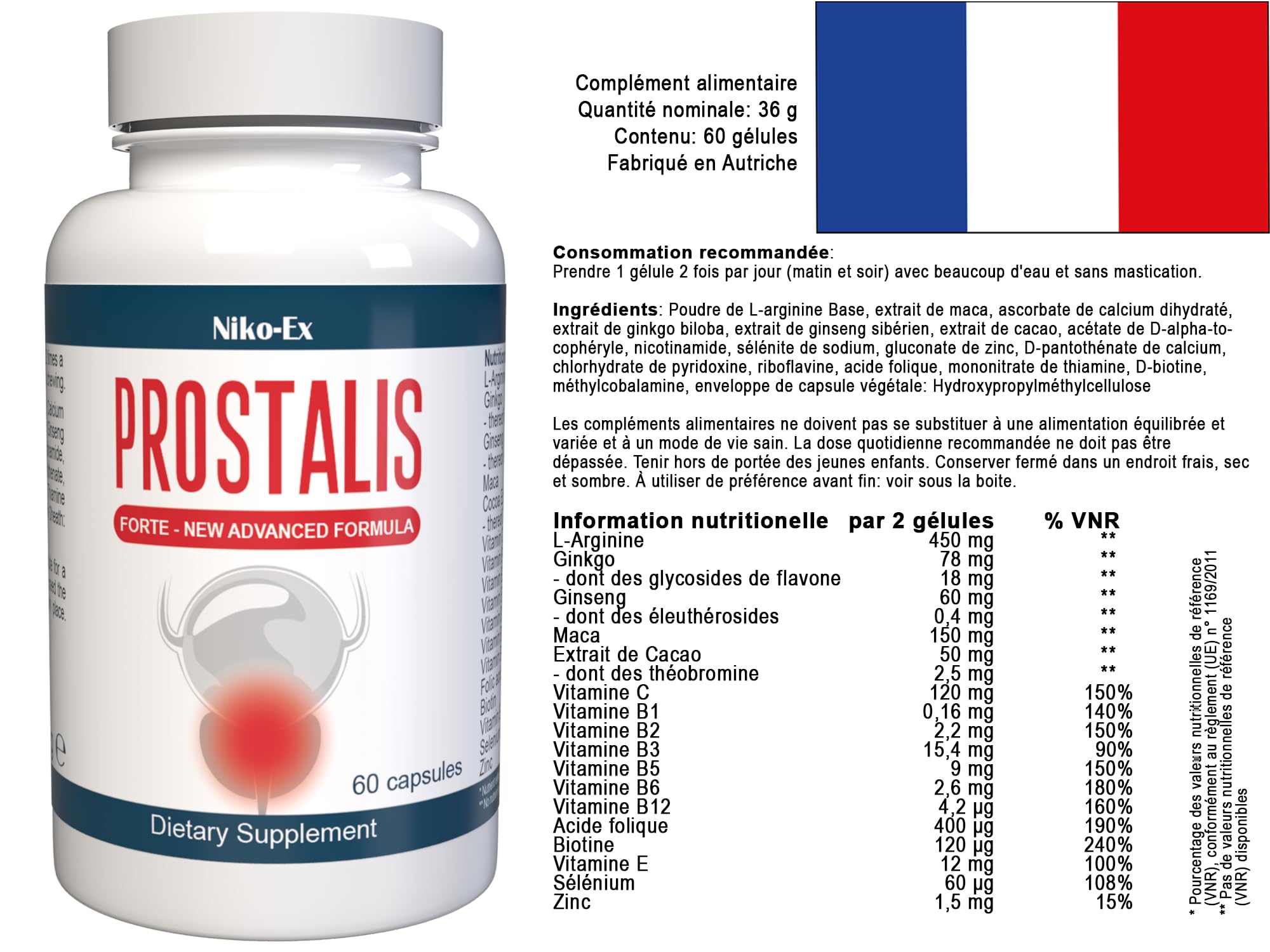 Prostalis - 120 Kapseln (2x 60 Kapseln), 2er Pack
