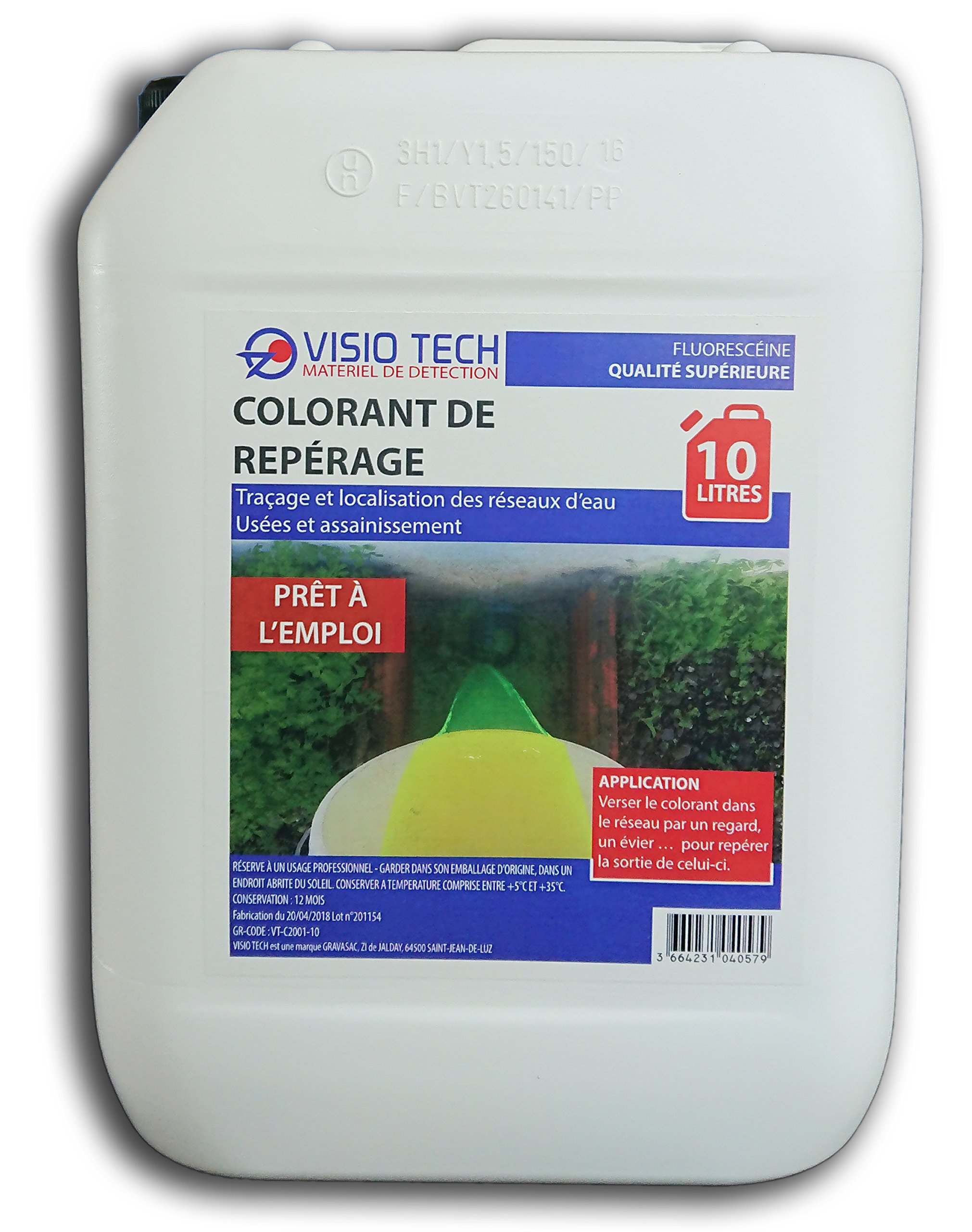 Fluoresceína listo para usar, 10L