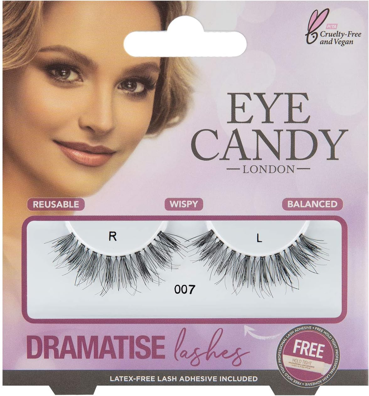 Eye Candy Eye Candy Dramatise False Eyelashes 007 Amazon.co.uk Beauty