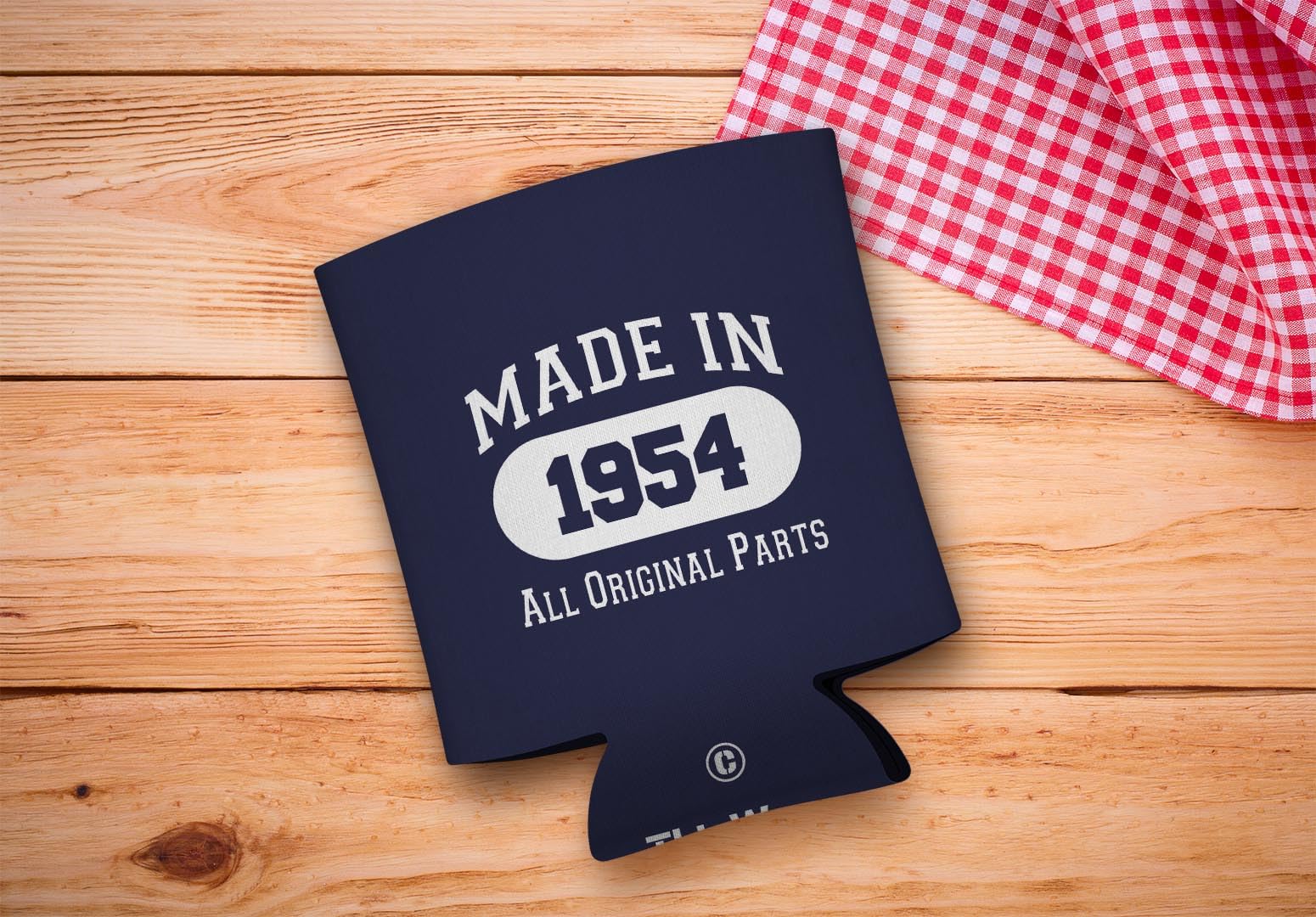 70th Birthday Gifts For Women Made In 1955 Original Parts 2-Pack Can Drink Thermocoolers