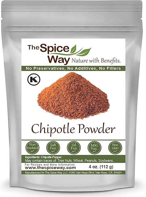 The Spice Way Ground Chipotle Powder - 4 oz Resealable Bag