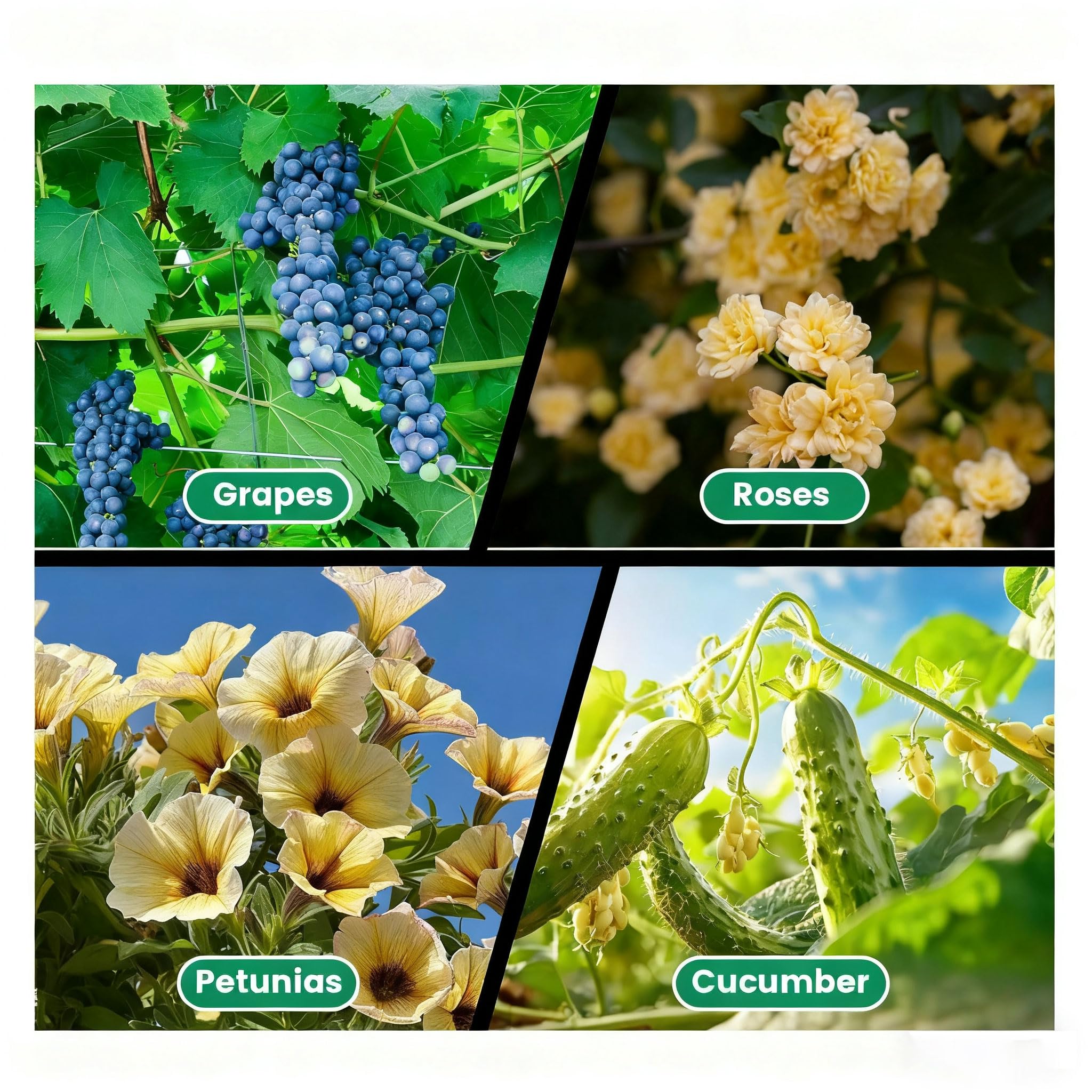 Attaches souples pour plantes grimpantes, tomates et jardin - Idéal pour les fleurs et le tuteur - Taille : 3,5 mm, 10 m