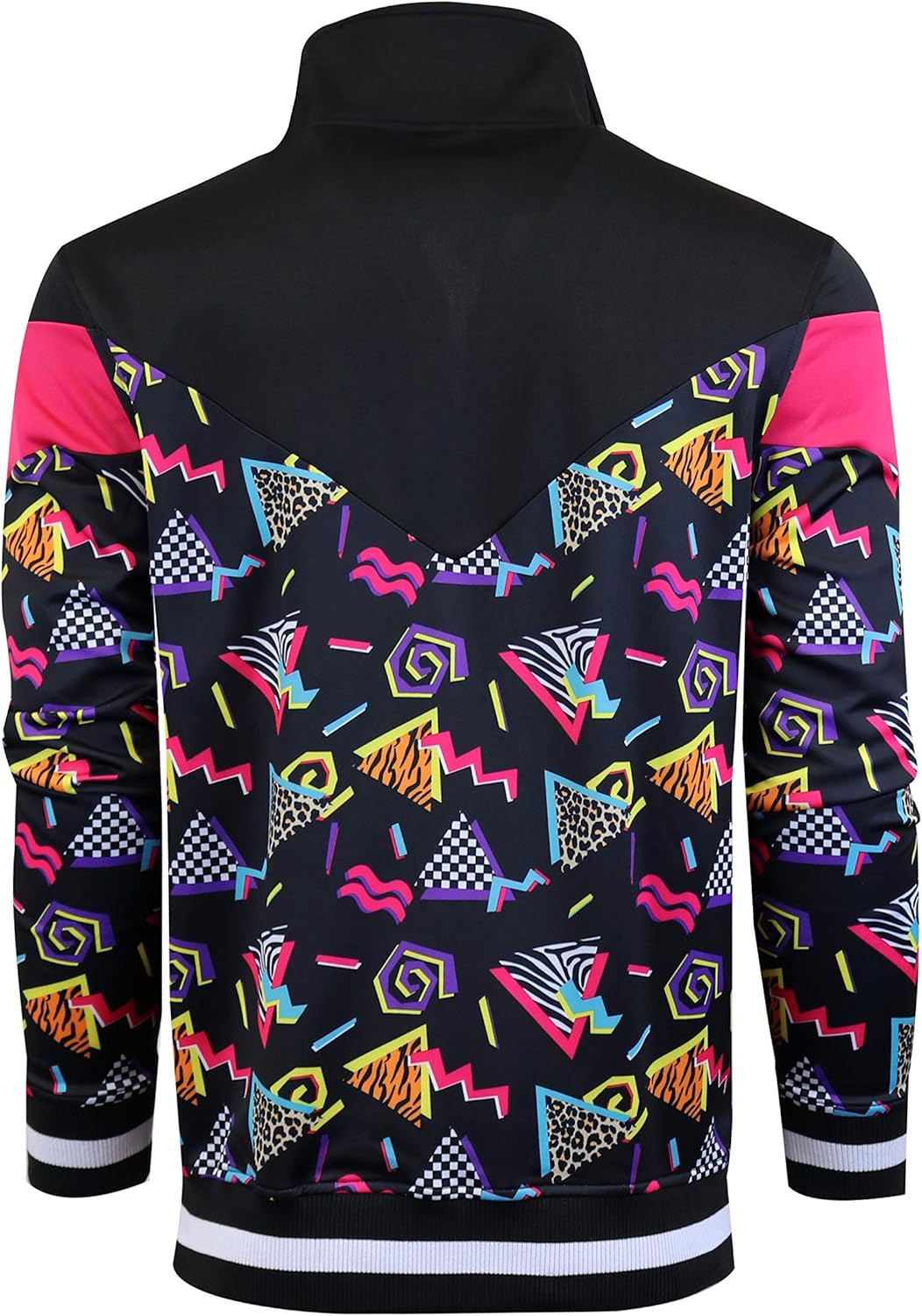 SCREENSHOT Mens Urban Hip Hop Premium Track Jacket - Slim Fit Side Taping Sportswear Urbanwear Streetwear Fashion Top - Image 5