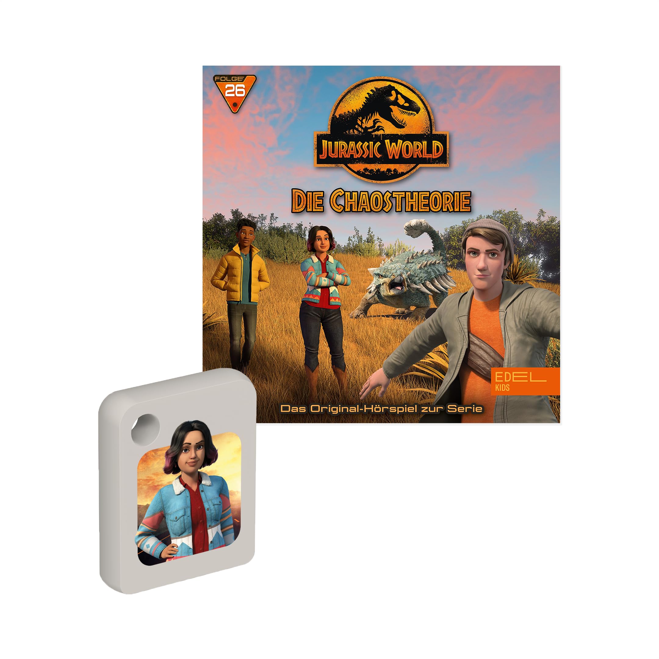 Galakto Audio-Token Jurassic World - Fahrt ins Ungewisse/Brüder, Hörspiel für Kinder ab 6 Jahren