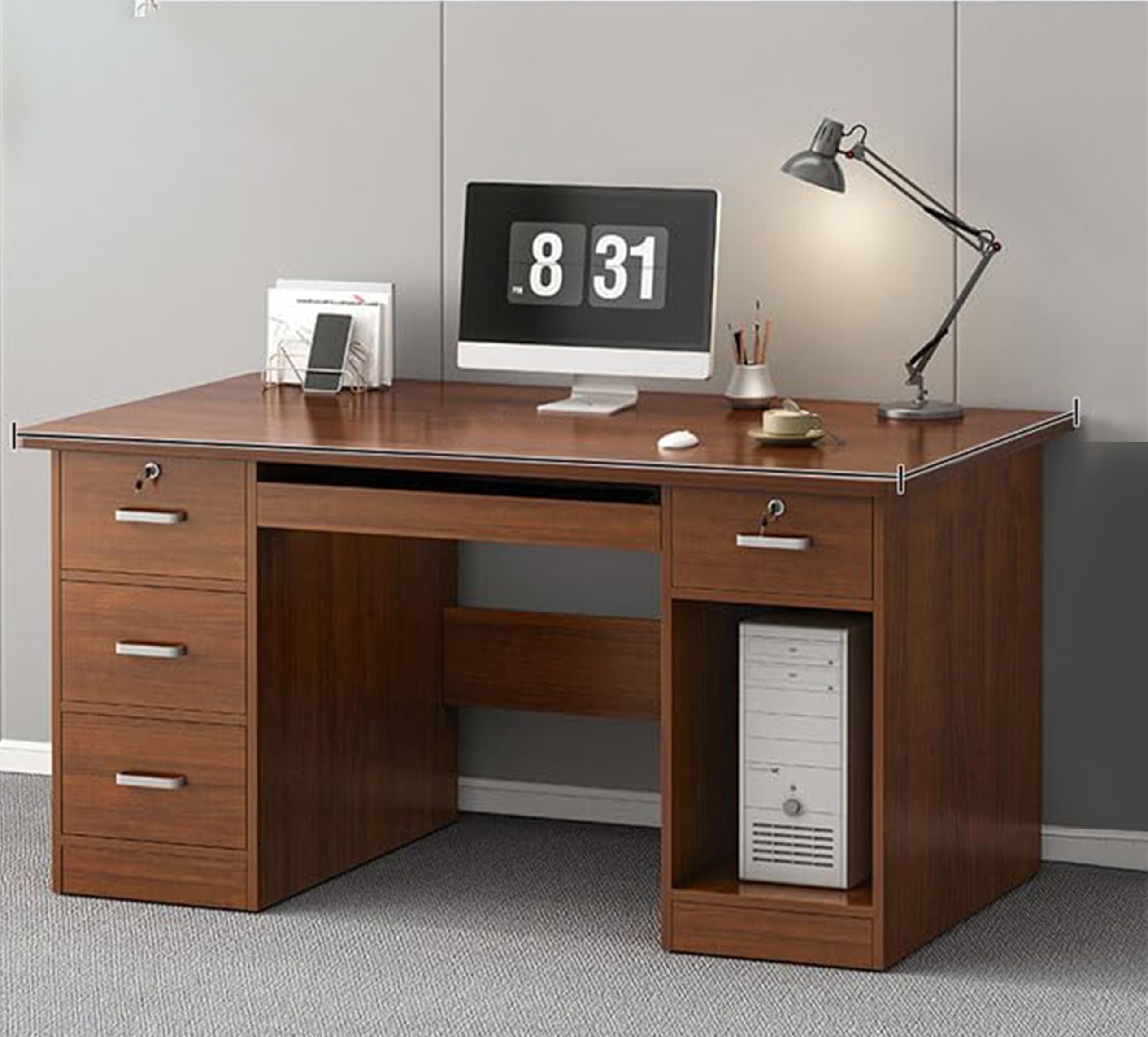 NKX Multi Functional Home or Office Computer Desk