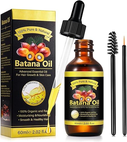 Miniatura 1 de Aceite de batana 100% puro, aceite esencial natural para el crecimiento del cabello y el cuidado de la piel, prensado en frío de Honduras (2.02 fl