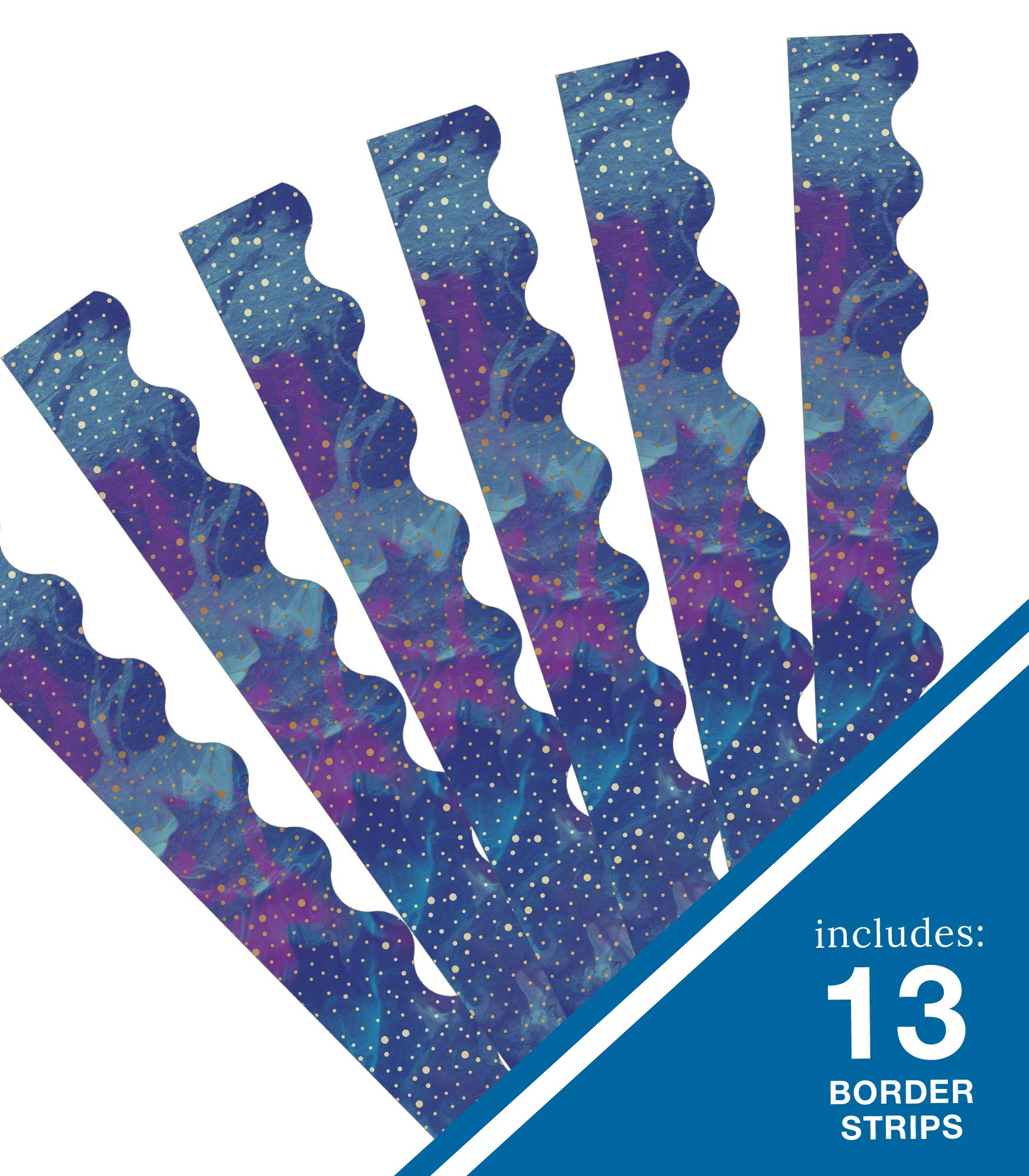 Galaxy Bulletin Board Border - 39ft, Polka Dots -2 Galaxy Bulletin Board Border - 39ft, Polka Dots -2