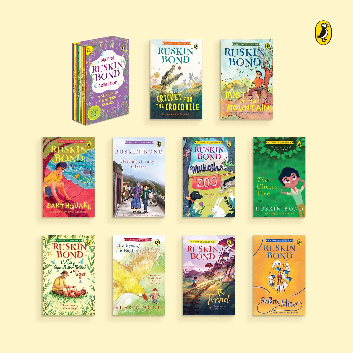 My First Ruskin Bond Collection: A Set of 10 Chapter Books