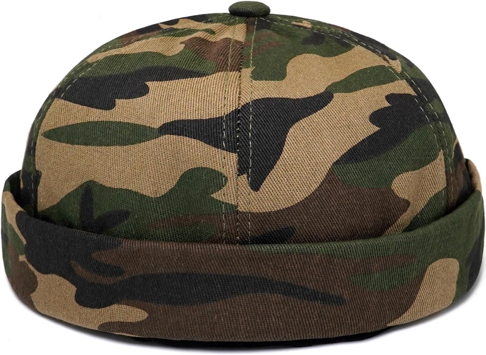 YeeHeenDome Brimless Hats for Women Men Beanie Docker Cap Sailor Skull Cap