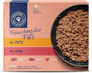 Wet Food for Cats in 85 g Bowls – Premium Quality Meat or Fish – Multi-Pack Storage Package – Healthy Cat Wet Food – 100% Food Quality, Grain-free without Unnecessary Additives product image