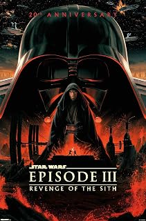 Trends International Star Wars Revenge of the Sith 20th Anniversary Poster - 34x22.4 Inch Unframed Wall Art, High-Res Gloss Print