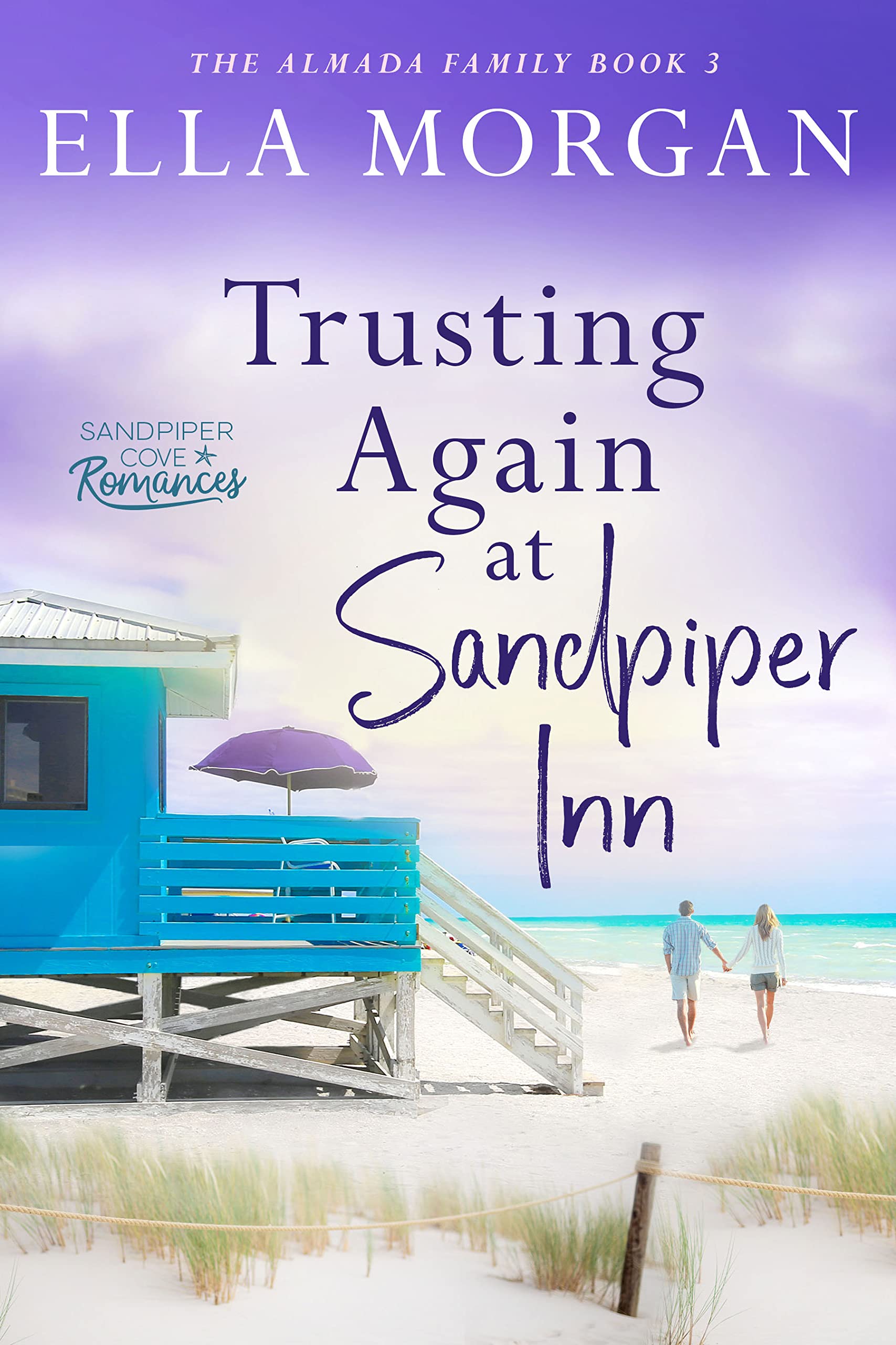 Trusting Again at Sandpiper Inn: A Sweet Enemies to Lovers Beach Romance (The Almada Family of Sandpiper Cove Book 3)