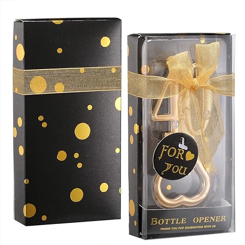 Miniatura 3 de N&F Paquete de 24 abridores de botellas para recuerdos de fiesta de cumpleaños 40, aniversarios de boda, recuerdos y regalos