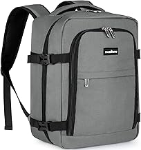 Hand Luggage Backpack for Ryanair 40 x 20 x 25, Underseat Cabin Bag, Maximum Size of Cabin Travel Bag, Flight Bag, Luggage Weekender with Shoulder Strap, Handbag, Sports Bag, 20L, Elegant