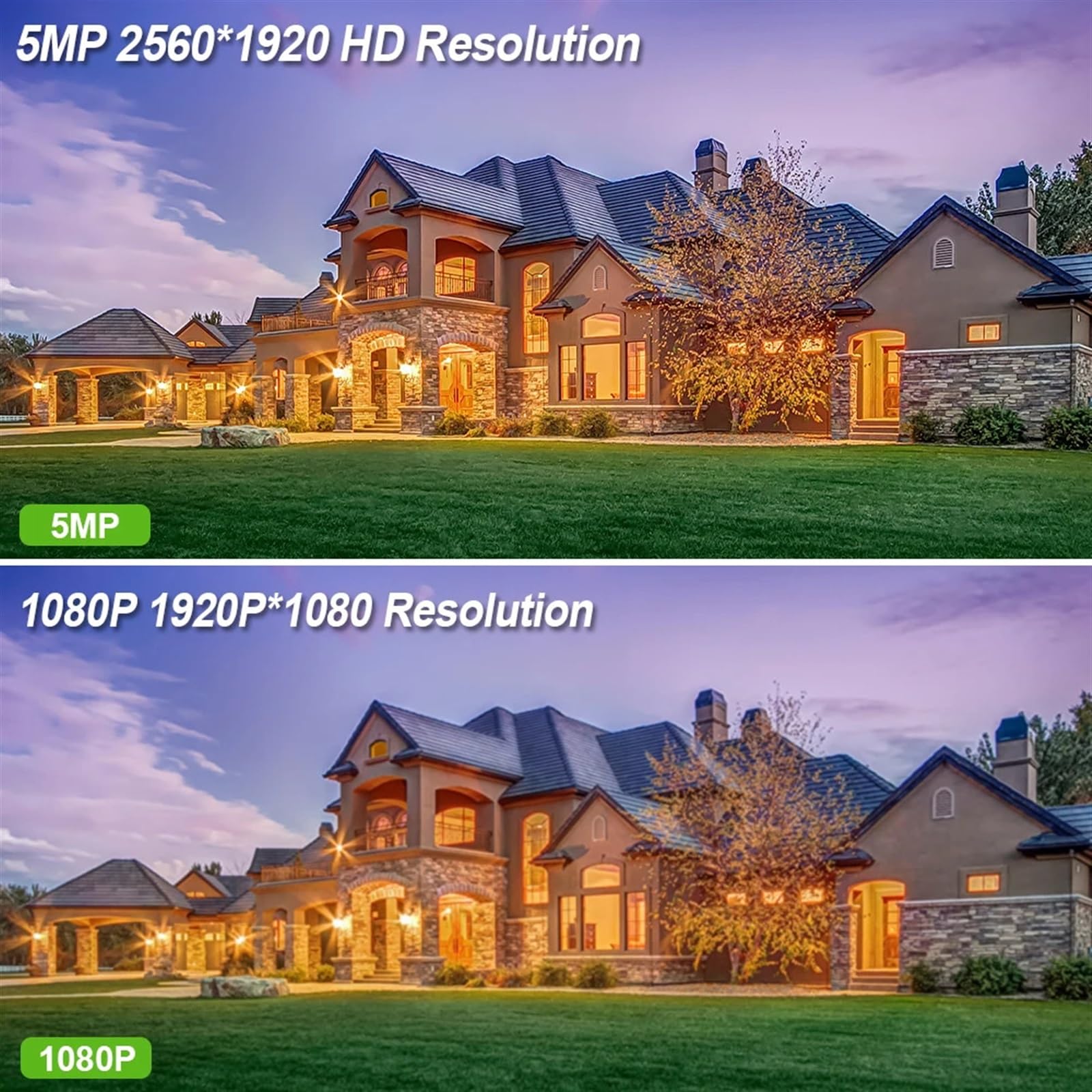 Kamery Monitoringu, zewnętrzna kamera PTZ 5MP HD bezprzewodowa kamera bezpieczeństwa H.265 2MP automatyczne śledzenie kamera PTZ 1080P nadzór CCTV(5MP Add 128G SD)