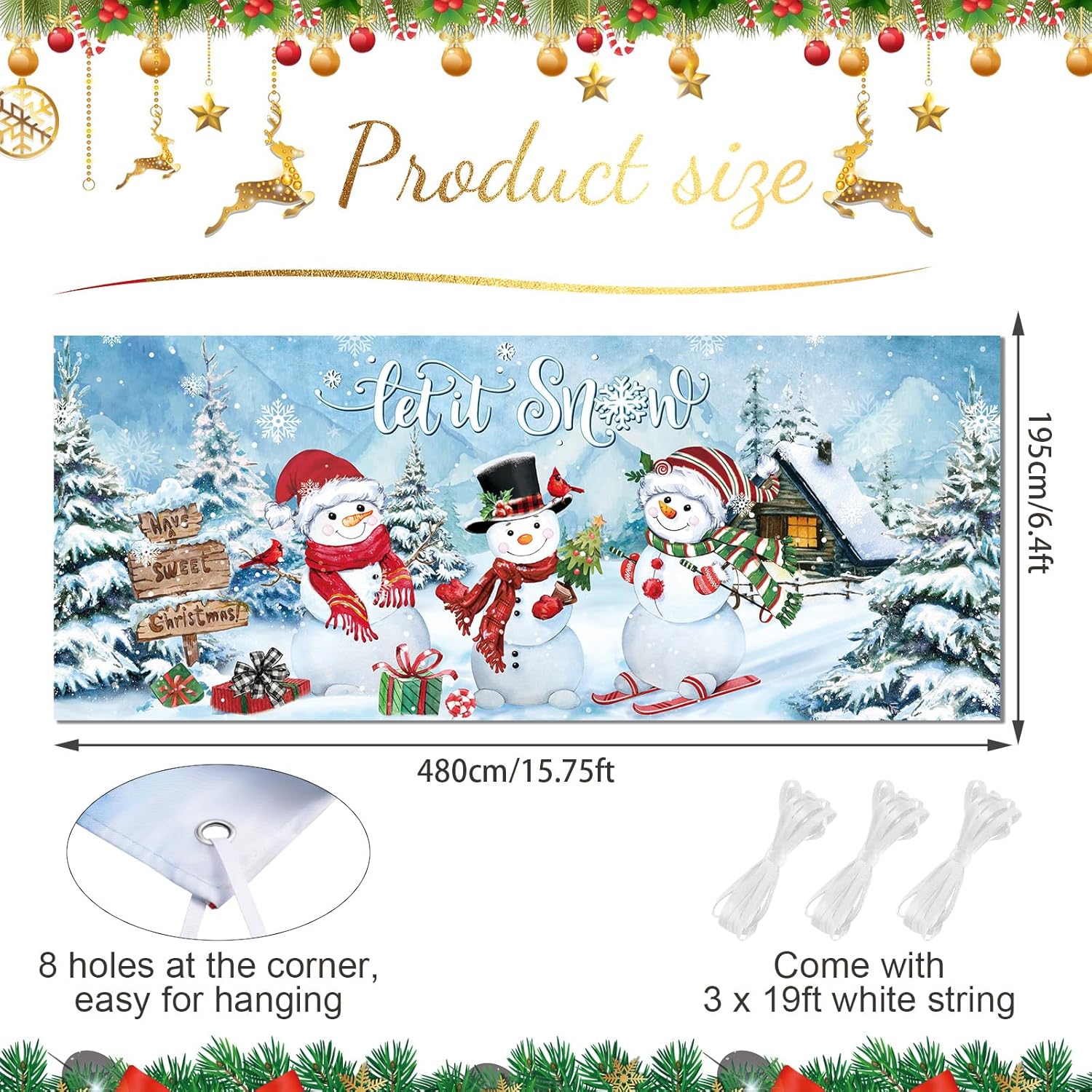 Tiamonクリスマス背景 写真用 素朴なクリスマス背景 冬 雪だるま ギフト ポリエステル 壁装飾 ポートレート フォトブース パ