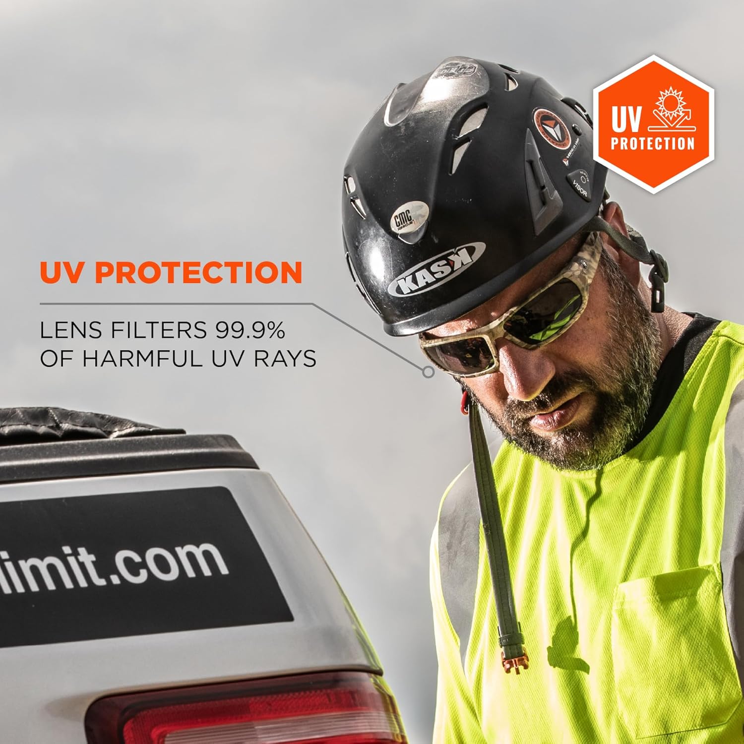 Ergodyne Skullerz ODIN Safety Glasses Sunglasses, Impact Resistant Z87.1+ - Image 3