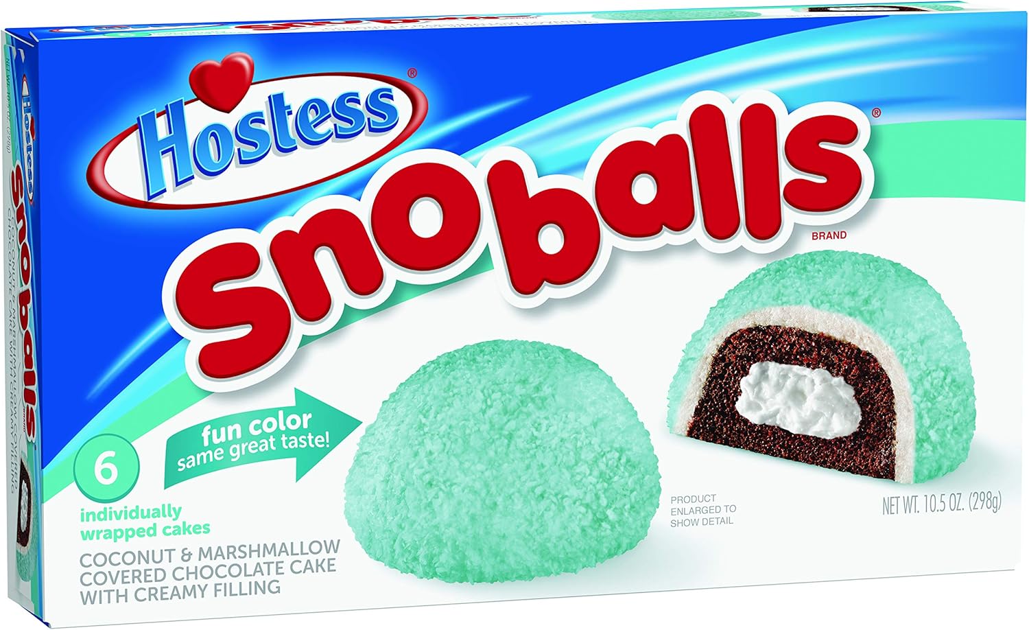 Hostess Christmas Snowballs Cakes Cococut and Marshmallow Amazon.ca