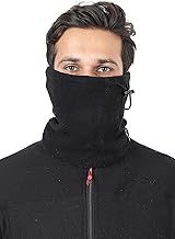 Tripole Buff Mask for Mouth and Neck Cover (Black)