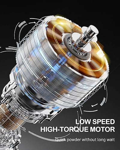 Miniatura 3 de STARSEEKER EDGE - Molinillo de café eléctrico automático de aluminio para prensa francesa, café por goteo y expreso, ajuste de finura extraíble,