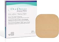 Vista 11 de ConvaTec DuoDERM Extra Thin Control Gel Formula apósito adhesivo hidrocoloide estéril de 1.75"x1.5" para heridas superficiales, baja fricción
