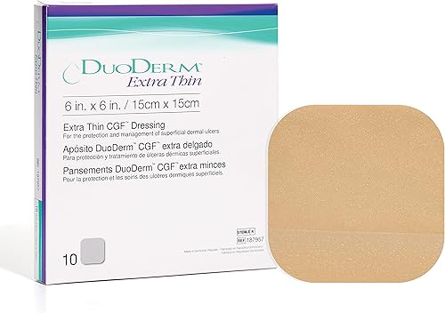 Miniatura 13 de ConvaTec DuoDERM - Gel de control extra fino, fórmula de 2 x 4 pulgadas, apósito adhesivo estéril hidrocoloide para heridas superficiales, baja