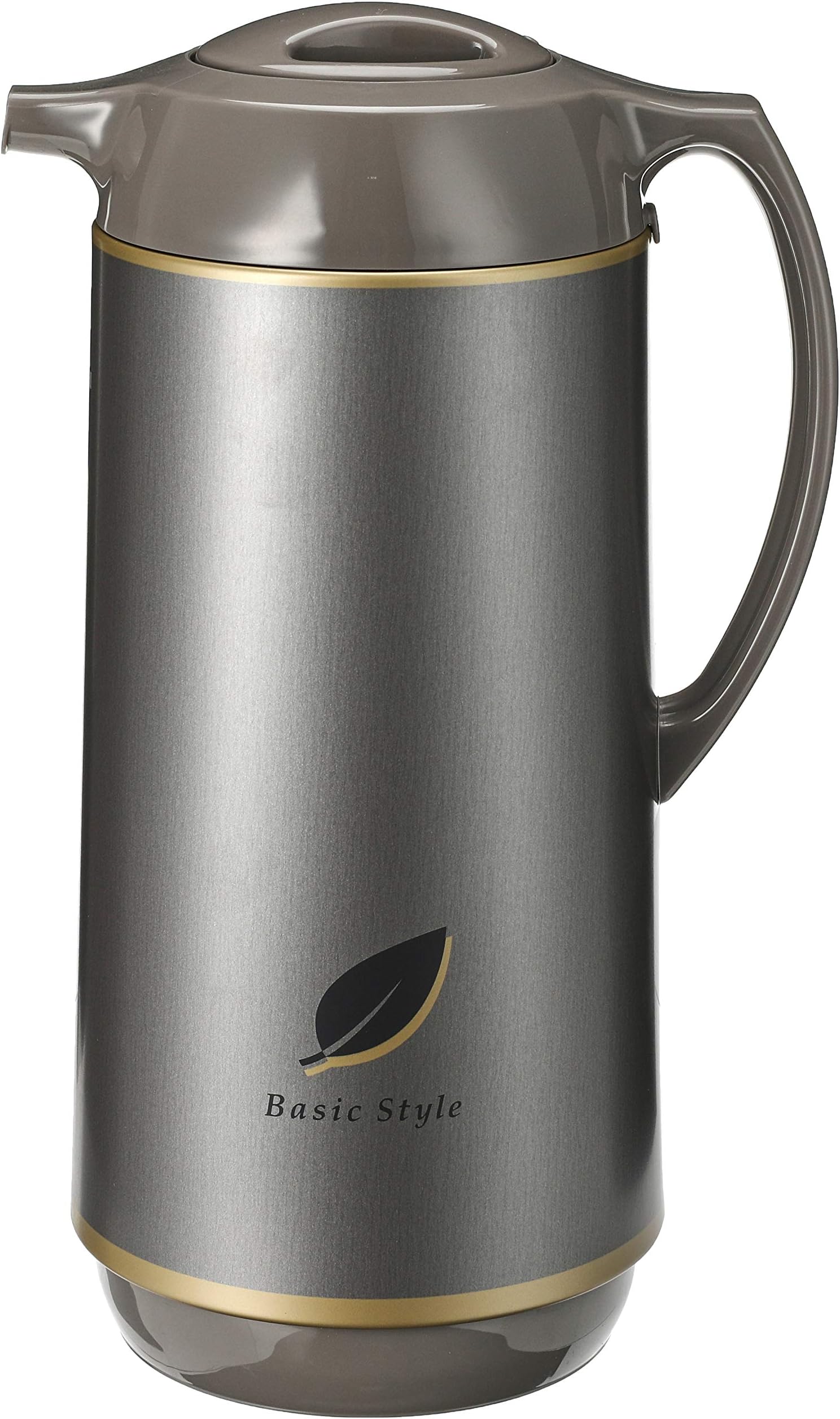 Rotating Handy Pot, 1.3 Liter Capacity, Herb Brown