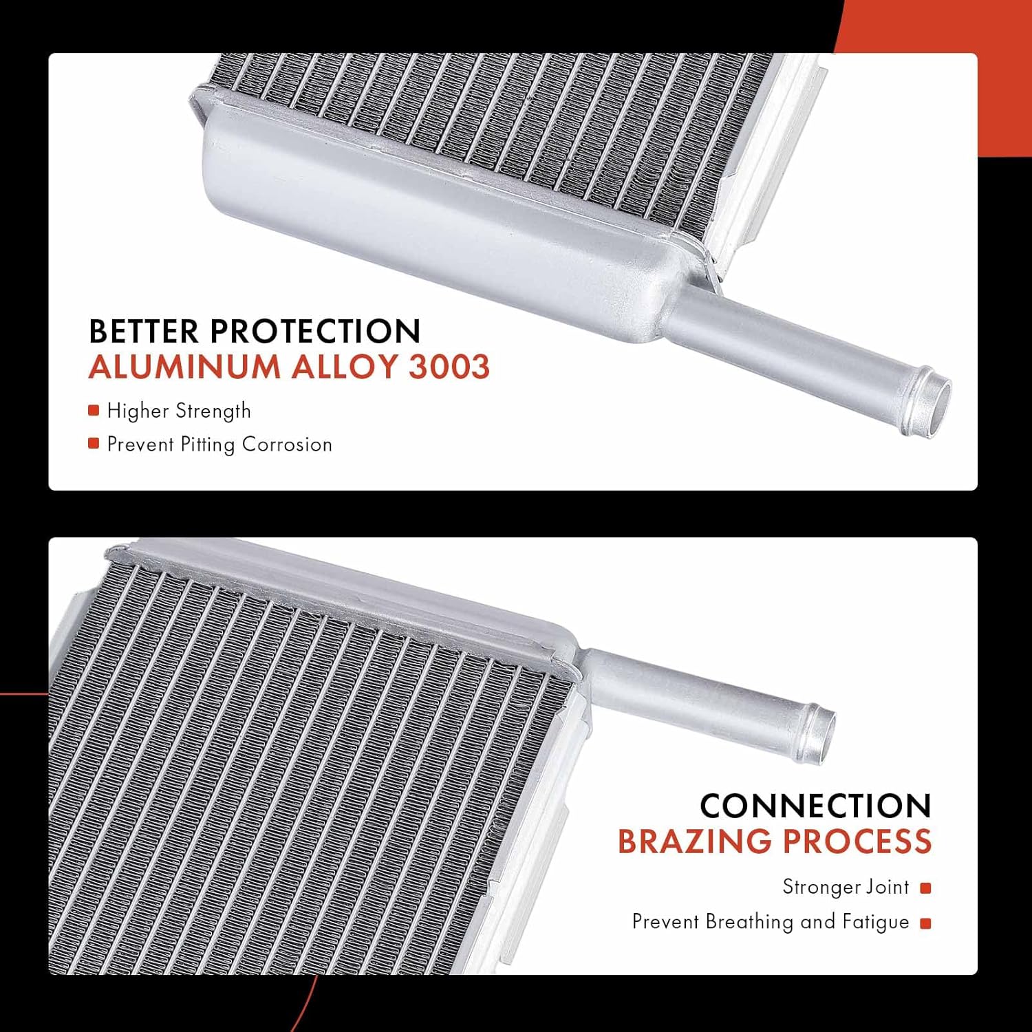 A-Premium HVAC Heater Core Compatible with Lincoln Continental & Mercury Grand Marquis, Marquis & Ford LTD, 1977 1978