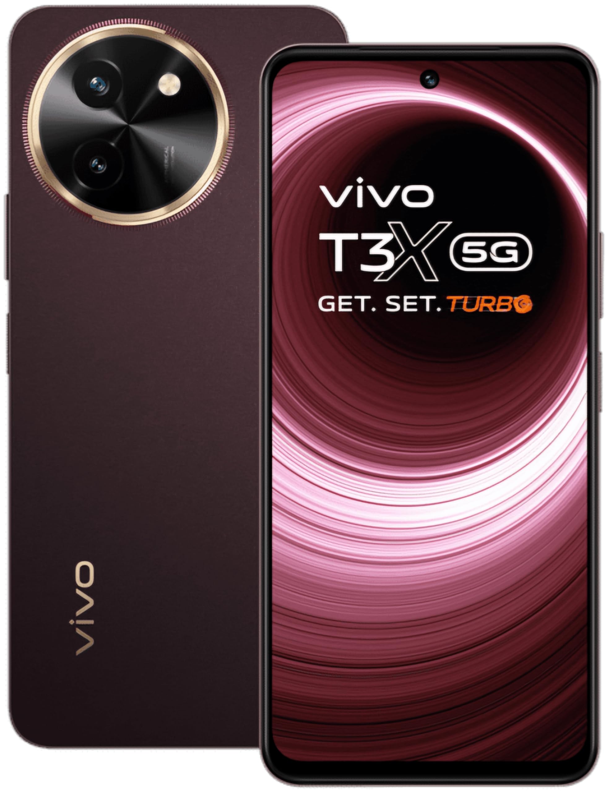 Vivo T3x 5G (Crimson Bliss, 128 GB) (6 GB RAM)