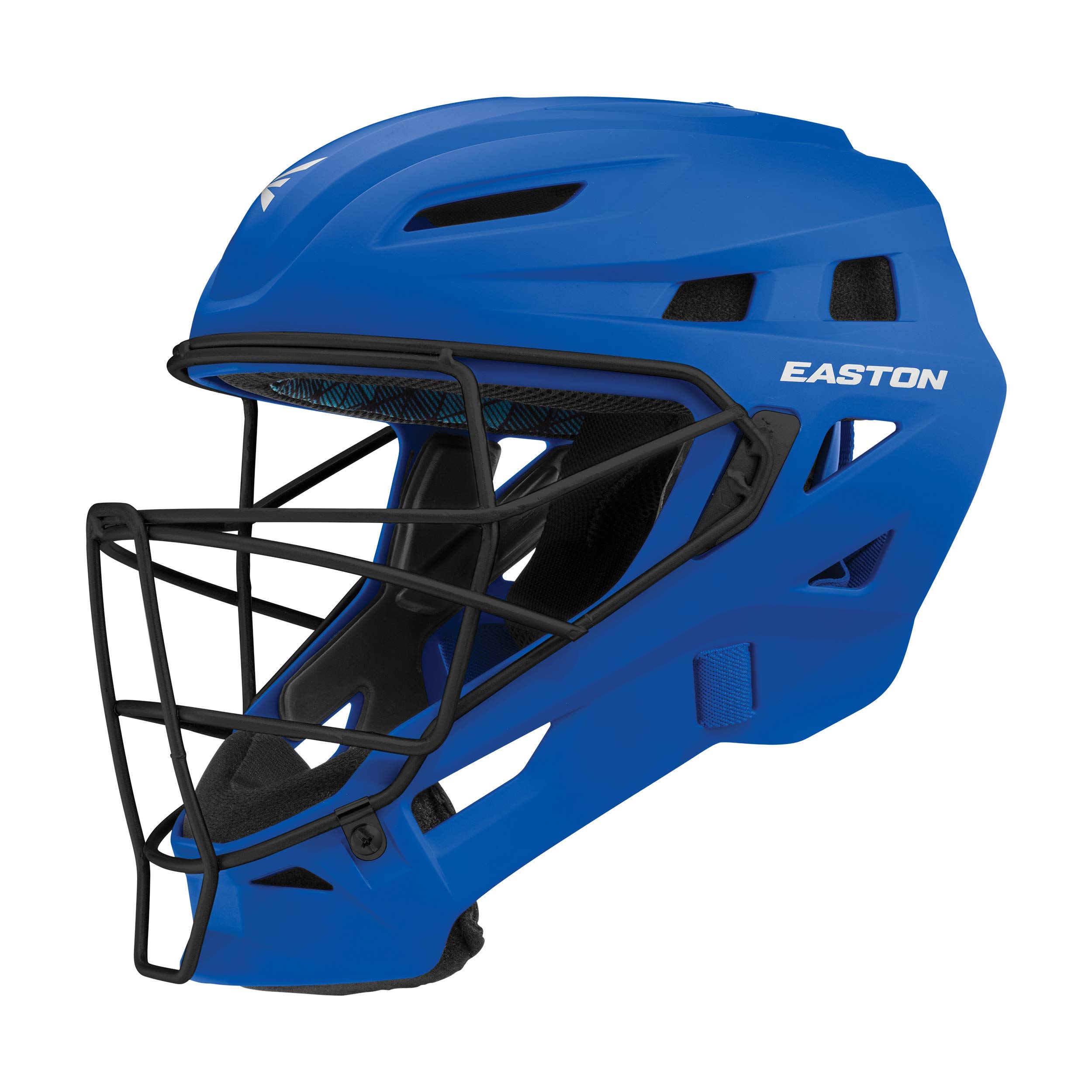 EastonELITE X Baseball Catchers Helmet, Matte Color, 2021, High Impact Absorption Foam, Moisture Wicking BIODRI liner, High Impact Resistant ABS Shell, Steel Cage, NOCSAE Approved