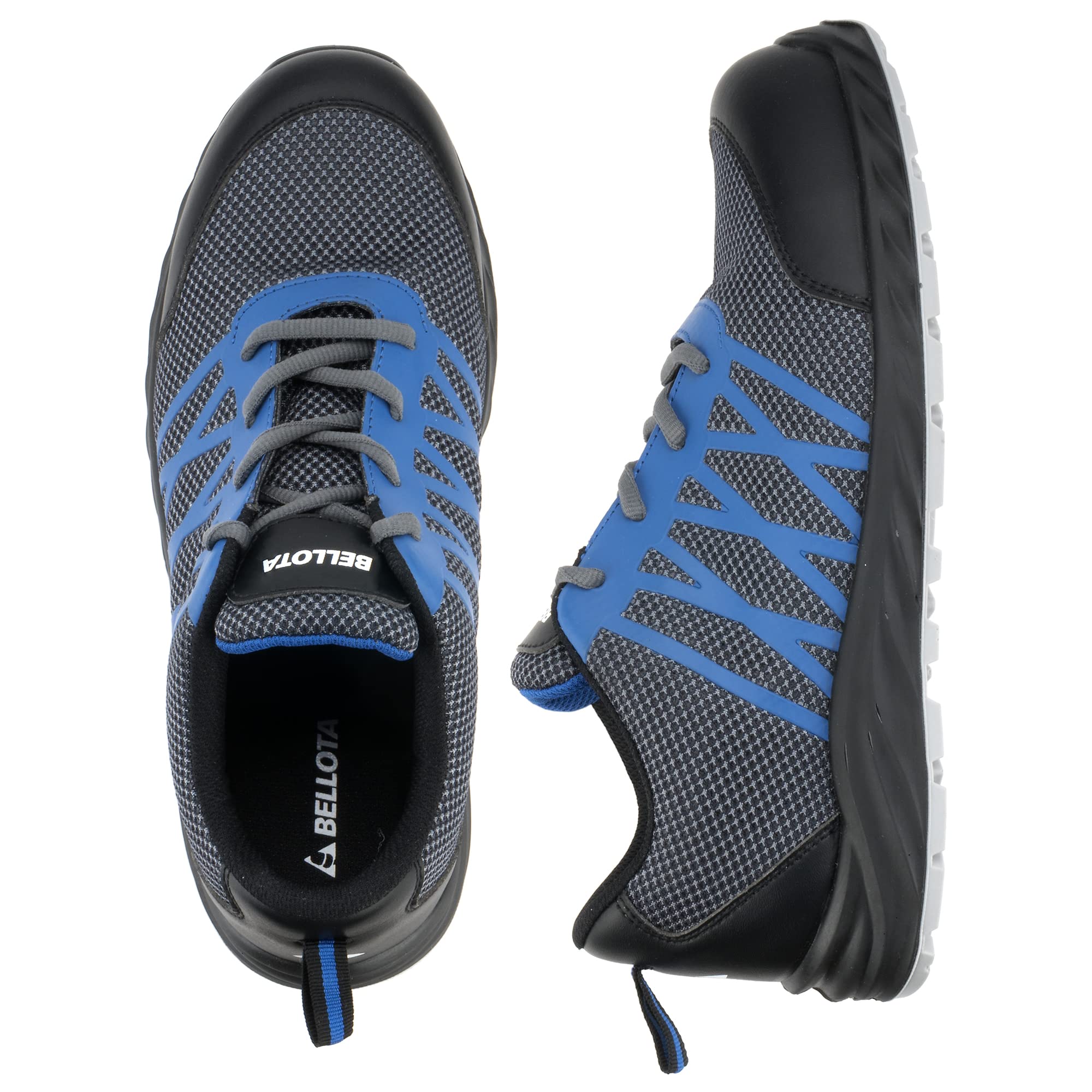 Bellota FTW5074S3 - Zapato de Seguridad Race S3 de Hombre y Mujer de Rejilla Transpirable, Ligero y Resistente al Agua