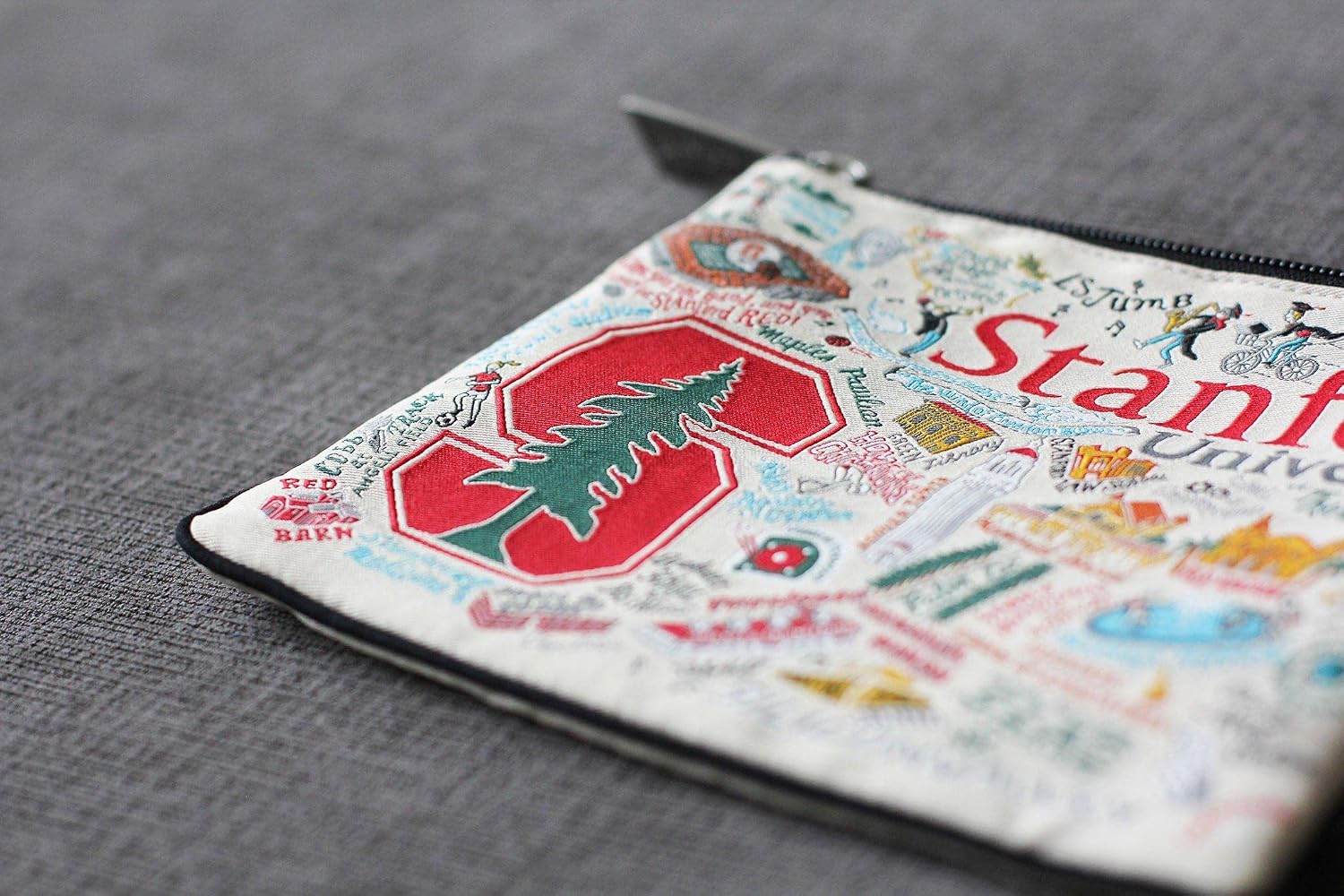 catstudio Stanford University Collegiate Zipper Pouch Purse | Holds Your Phone, Coins, Makeup, Dog Treats, & Tech Tools