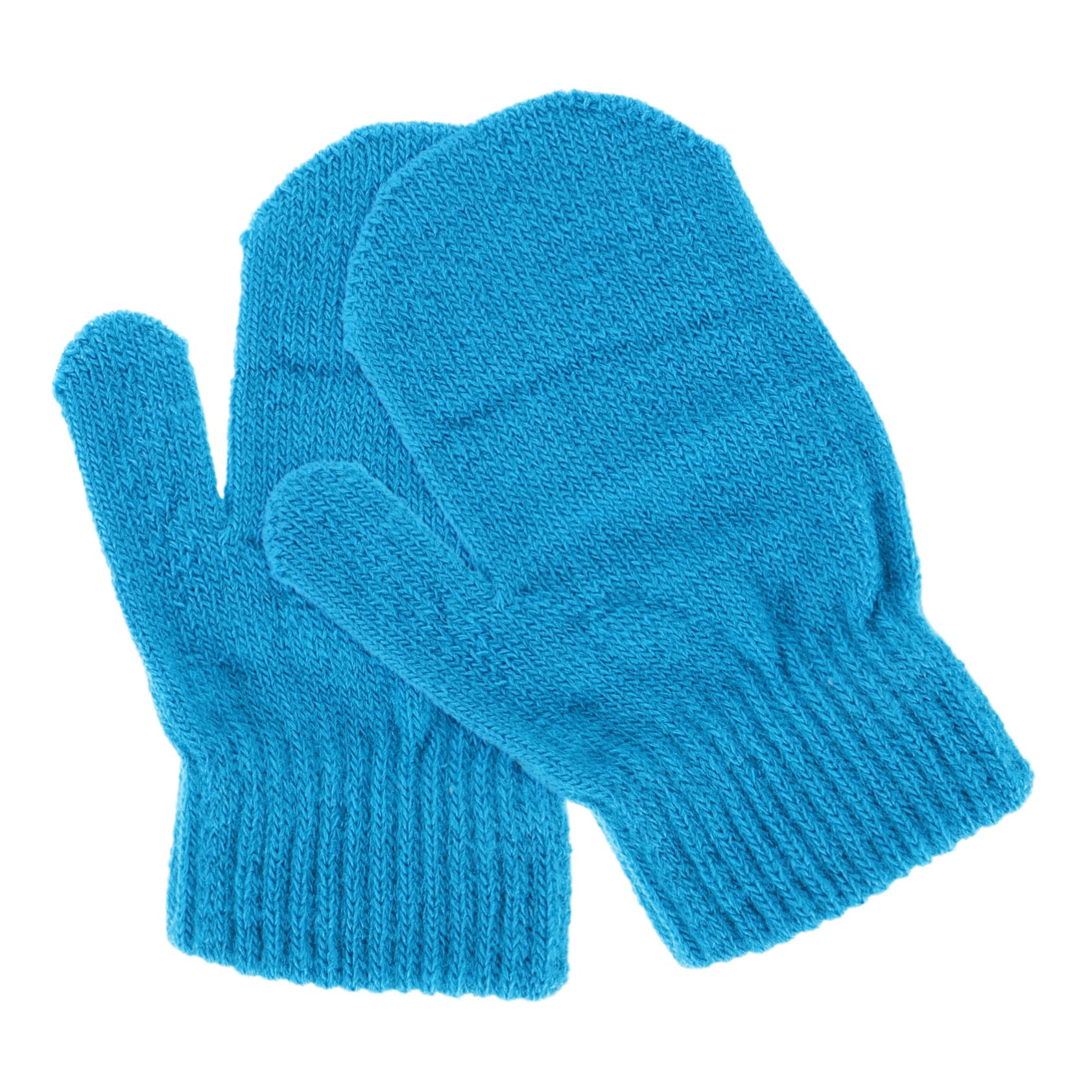 MOLUCKFU Warm Knitted Gloves Baby Winter Mittens Toddler Winter Gloves Boys and Girls Warm Mittens