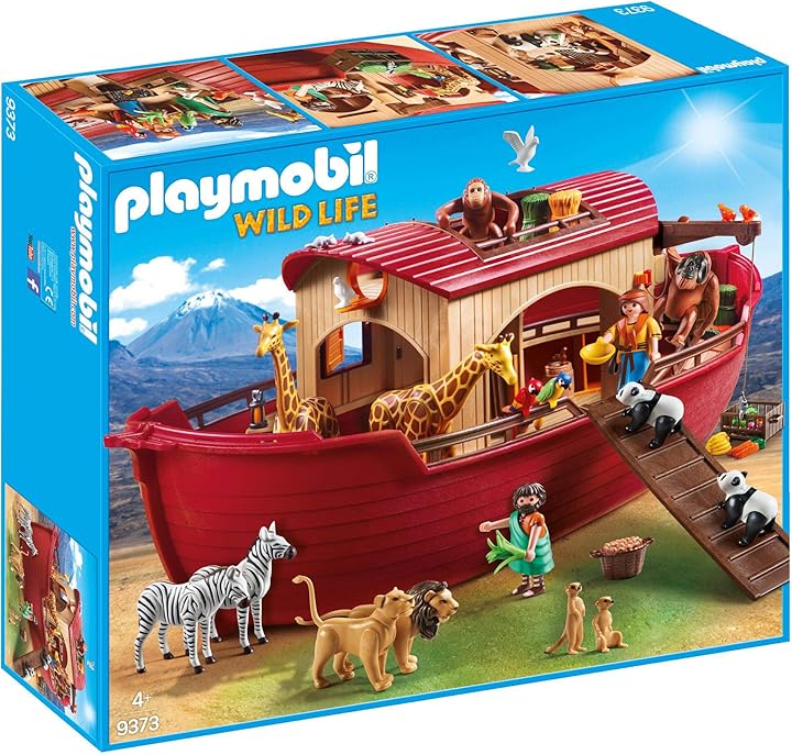 Playmobil wild life arca di noe cesta montacarichi funzionante con diversi animali 9373