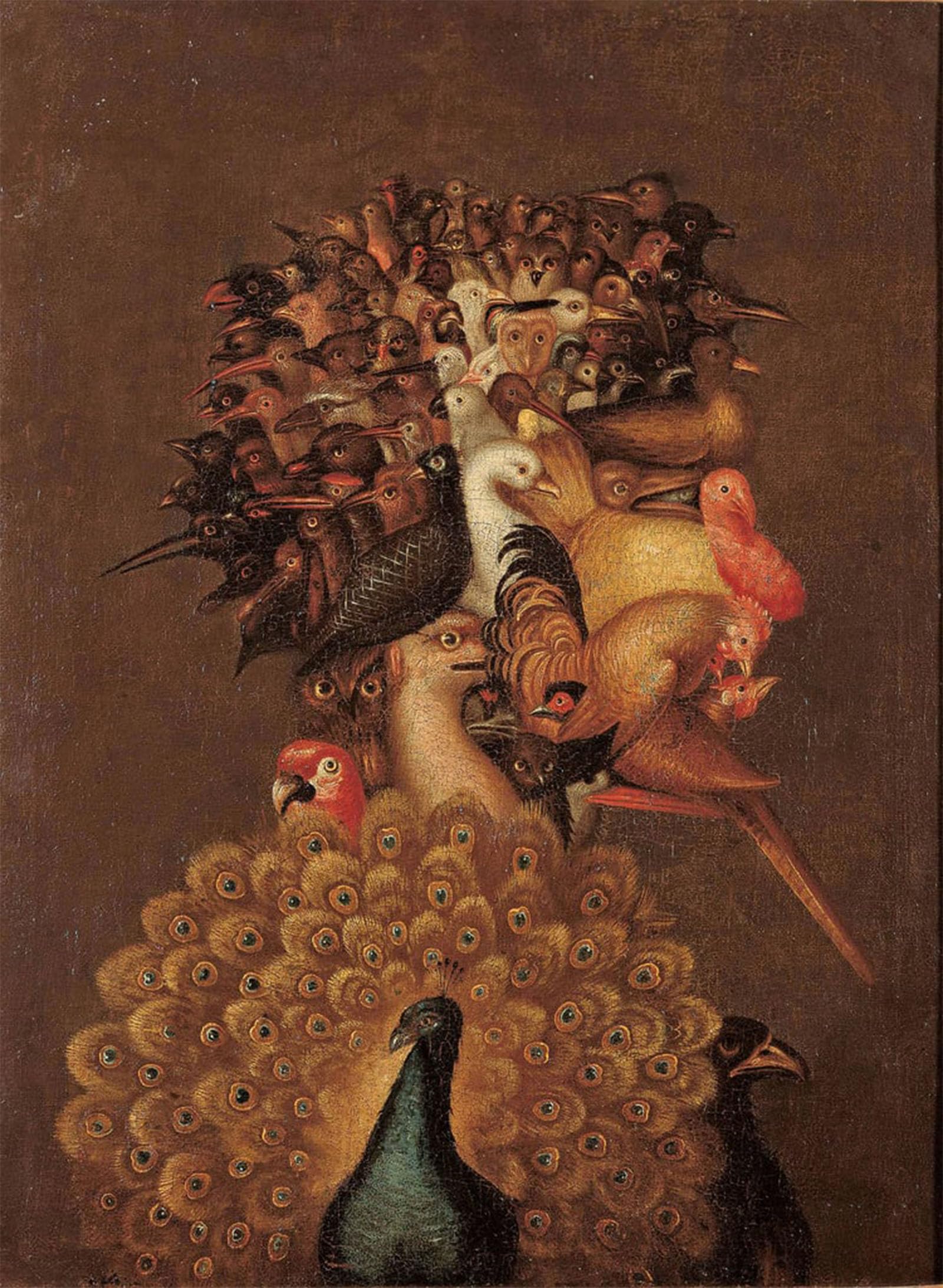 HRJUBWREE Vintage Poster Photo Wall Print Mural Artwork Air Giuseppe Arcimboldo by Giuseppe Arcimboldo Art Prints Painting for Home Decor 60x90cm