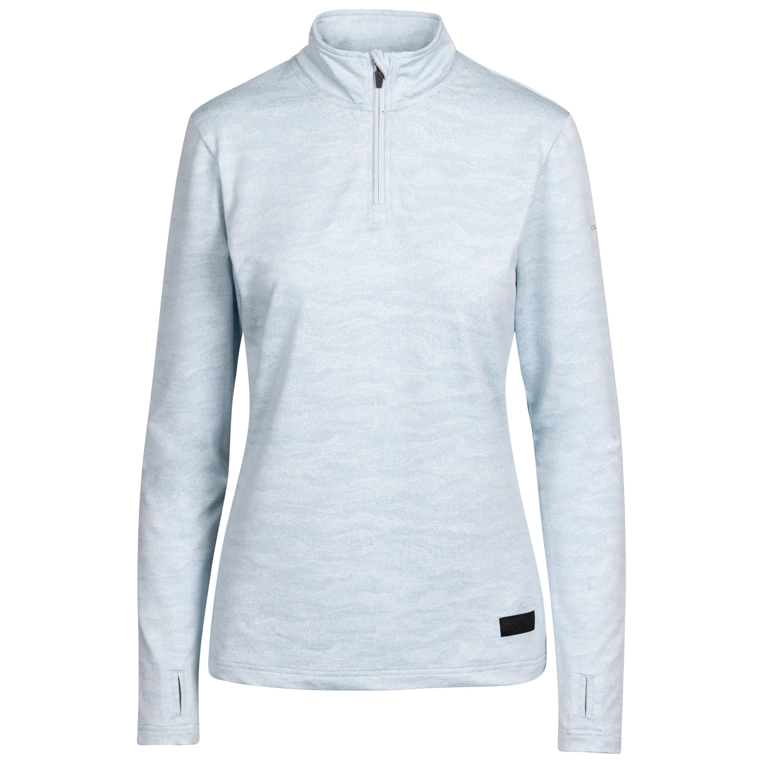 Trespass (8, Seafoam) Women Duoskin Active 1/4 Zip Top Livia
