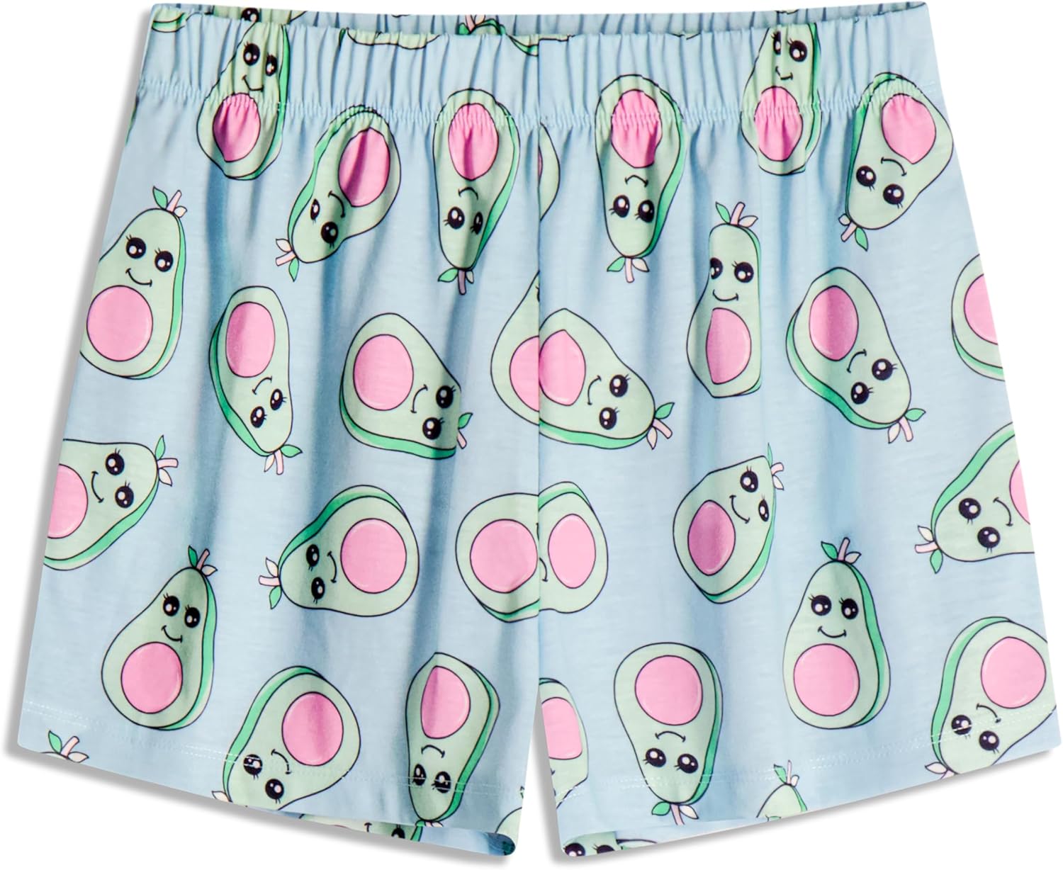 US Angels Girls Pajamas Sets- 4-Piece Cute Short Sleeve & Shorts PJ Set, Pink Girls’ Sleepwear, Kids Pajamas Sizes 5-16 - Image 8