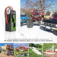 Vista 5 de OVONIC 6S LiPo Batería 3500mAh 22.2V 130C RC Batería con Dean Estilo T Conector
