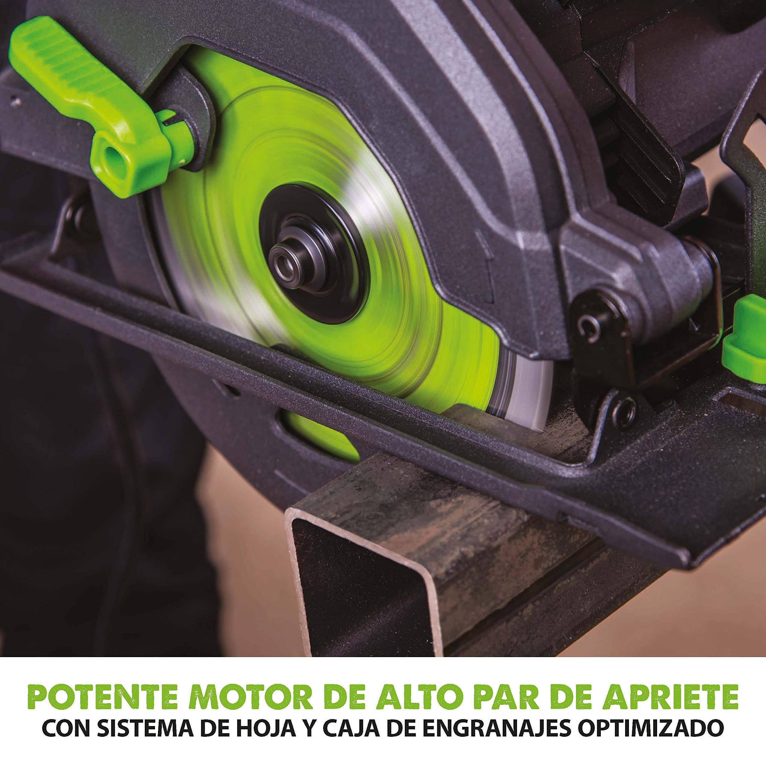EVOLUTION POWER TOOLS - F165CCSL Sierra circular multimaterial, 165 mm (230V)
