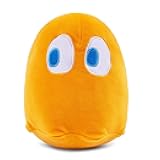 Toynk PAC-Man Ghost Clyde 7-Inch Plush