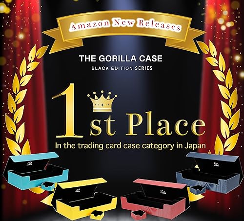 Miniatura 8 de Caja de cartón, funda de cartón, caja de cartas de cuero, tamaño grande, compatible con 550 tarjetas con funda compatible con cargador de manga