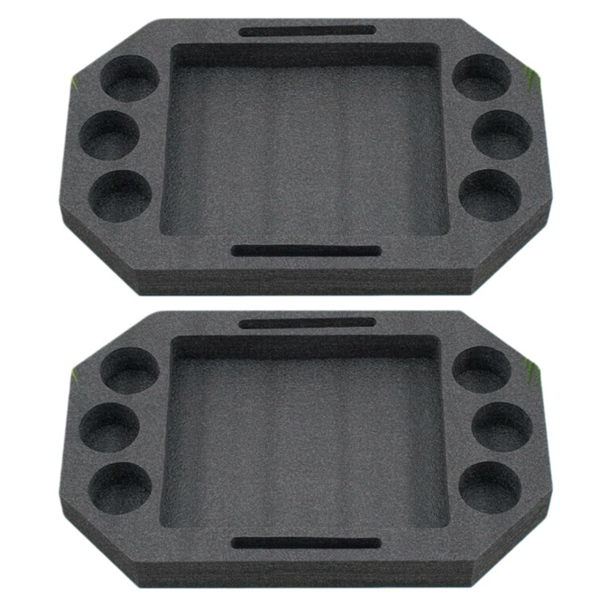 Table Flottante pour Piscine, 2 pièces, avec Porte-gobelets, Porte-gobelets flottants de 15 Pouces
