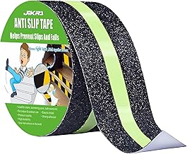 Anti Slip Grip Tape,Non-Slip Traction Tapes With Glow In The Dark Reduce The Risk Of Slipping For Indoor Or Outdoor Slippery Surfaces (2 Inch x 5 Meter) pack of 1