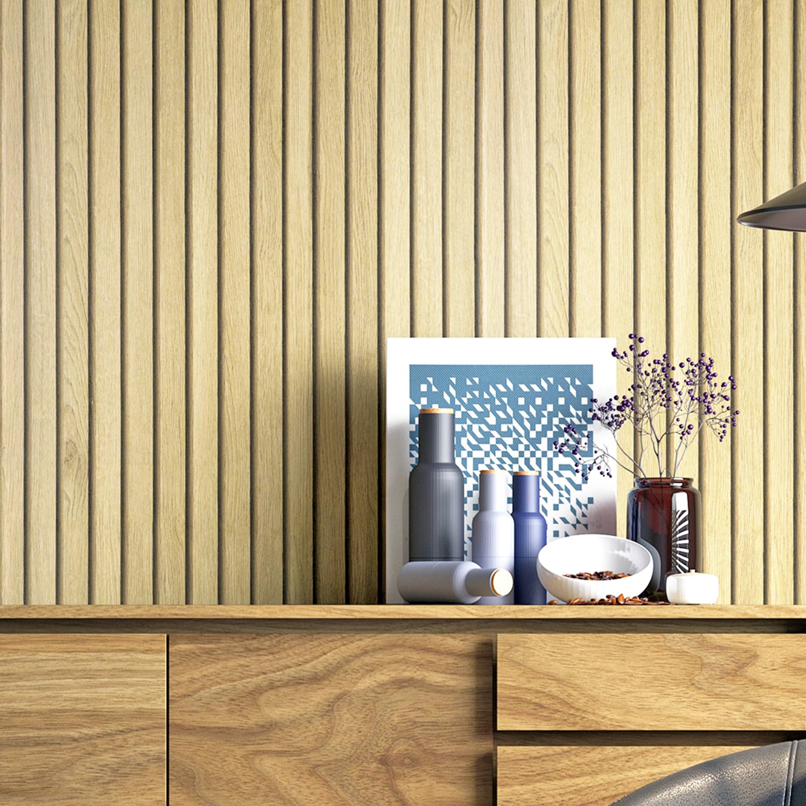 BAGLE　テーブル　WAL

  NAは売り切れとなっております。 Decotalk Wood Slat Wallpaper Peel and Stick Slats Wall Panel Wall