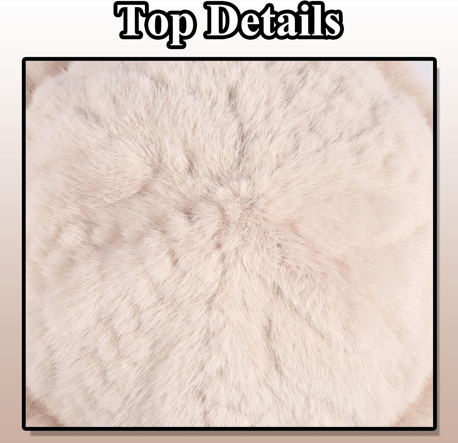 Womens Winter Faux Fur Bucket Hat Warm Faux Mink Plush Hat Fluffy and Soft Fisherman Fuzzy Bucket Hat for Outdoor Russian Hat - Image 6