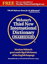 Webster's Third New International Dictionary, Unabridged