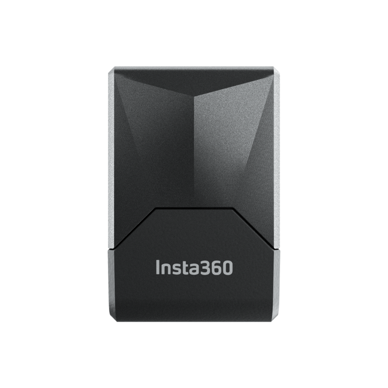 Insta360 ONE R Lettore Rapido Versione ORIZZONTALE e Kit Scheda di Memoria 64GB per Registrazione e Trasferimento Dati Ad Alta Velocità (One R) CINRSCR/A